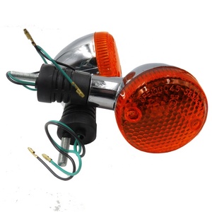 Indicatore di Direzione Anteriore Laterale per Moto Senlight, Compatibile con <span class=keywords><strong>Honda</strong></span> <span class=keywords><strong>Shadow</strong></span> e Suzuki Xf90 - Product Image 3