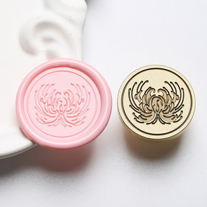 Timbri per Sigilli in Cera Serie Minimalista con Fiori e Piante, Foglia di Felce e Rosa Spina - Product Image 6