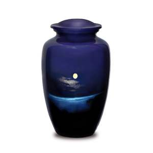 Fournitures de funérailles en usine, urne de crémation en métal pour les cendres d'animaux humains disponibles à un prix abordable - Product Image 6