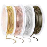 Chaînes serpent OEM de 40 pieds en rouleau pour la fabrication de bijoux, avec anneaux de jonction, connecteurs et fermoirs mousquetons
