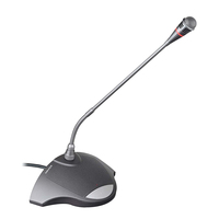 Condensateur cardioïde à condensateur, cordon de bureau oem, condensateur cardioïde, professionnel, pour conférence, appels, microphone de bureau