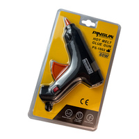 Pistolet à colle chaude électrique professionnel PINSUN 60W, diamètre des bâtons de colle 7/16, chauffe rapide, certifié CE, garantie 1 an, pour bricolage