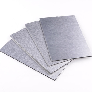 Panneau composite en aluminium ignifuge moderne (ACP ACM) face brossée pour la décoration murale de la maison armoires de cuisine Alucobond <span class=keywords><strong>Prix</strong></span> - Product Image 3