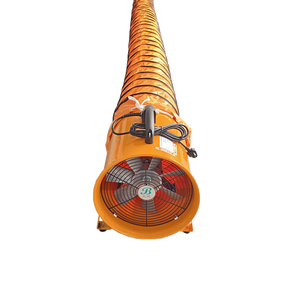 Tragbarer 200mm 300mm Gebläse Hoch leistungs metall Medium AC <span class=keywords><strong>Hand</strong></span> tragen Orange DFV Ventilator Heißluft gebläse CE-Zertifizierung - Product Image 2