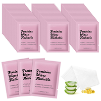 Toallitas Húmedas Femeninas Ecológicas de Alta Calidad con Material No Tejido, Fórmula con PH Equilibrado para Controlar el Olor