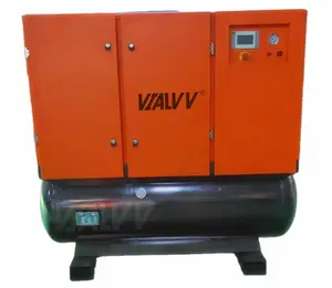 High pressure Industrial screw air compressor machines 16bar all in one with tank 185 cfm air compressor for fiber laser cutting