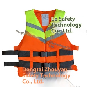 سترة نجاة احترافية للبالغين من إسفنج EPE للبيع بالجملة، سترة طفو للتحكم في الفيضانات البحرية والانجراف مصنعة باحتراف - Product Image 6