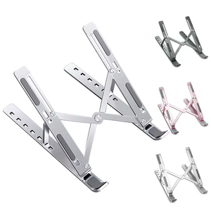 Biểu Tượng Tùy Chỉnh Máy Tính Để Bàn Có Thể Điều Chỉnh Tablet PC Chủ Máy Tính Xách Tay Đứng Tất Cả Các Kích Thước Kim Loại Có Thể Gập Lại Máy Tính Xách Tay Chủ Hợp Kim Nhôm Máy Tính Xách Tay Đứng - Product Image 2