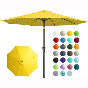Baldacchino ombrello all'ingrosso della fabbrica di 250G/oburgo poliestere resistente ampia Base trasversale 10ft palo centrale <span class=keywords><strong>giardino</strong></span> ombrellone a baldacchino - Product Image 1