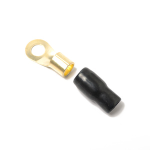 Ring <b>Terminals</b> 4Ga Brass 1-Core For Car Audio Wiring Repair Connectors - Product Image 3