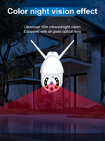 Wifi kamera IP CCTV Video gözetim HD 1080P 360 gece görüş iki yönlü ses güvenlik kamera