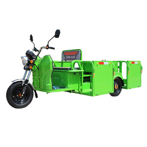 Tricycle électrique cargo 48 V, carrosserie ouverte, capacité de charge 300-400 kg, pour la collecte des déchets - Product Image 1