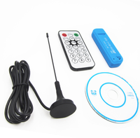 Nuevo RTL2832U + R820T2 USB 2,0 Digital DVB-T SDR + DAB + FM HDTV TV Tuner Receiver Stick