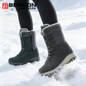 Vendita Diretta dalla Fabbrica, Stivali da Neve da <span class=keywords><strong>Donna</strong></span> con Suola in Gomma Antiscivolo, Resistenti agli Urti, <span class=keywords><strong>Scarpe</strong></span> da <span class=keywords><strong>Trekking</strong></span> per Superfici Ghiacciate - Product Image 2
