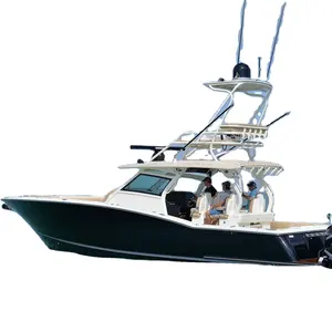 热卖美国捕鱼巡逻艇制造商铝渔船9.6米32英尺长