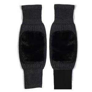 Women Men Thicken Wool Breathable <b>Knee</b> Brace <b>Support</b> Pads Winter Sports Thermal <b>Knee</b> Leg Warmers - Product Image 4