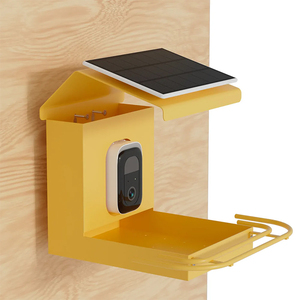 ที่ให้อาหารนก JH-Mech สำหรับกลางแจ้ง ป้องกันกระรอก รูปทรงสี่เหลี่ยม 5 ปอนด์ สีดำเคลือบผงเหล็กกล้าคาร์บอน - Product Image 2