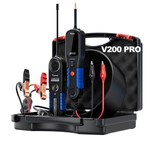 เครื่องทดสอบแรงดันไฟฟ้าวงจรรถบรรทุก9V 12V 24V เครื่องตรวจจับวงจรเปิดพร้อมการทดสอบรีเลย์ฟิวส์คลังสินค้า USA V200 Pro - Product Image 1