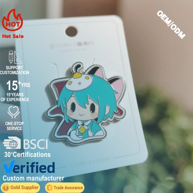 Custom 90s Retro Cartoon Anime Enamel Pin Vintage Metal Badge Personalized Pins
