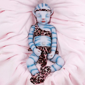 Muñeca de <span class=keywords><strong>Silicona</strong></span> Suave <span class=keywords><strong>Reborn</strong></span> Realista de 20 Pulgadas, Regalo Especial para Niños - Product Image 5