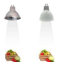 Projecteurs LED sans scintillement 7W non dimmables IP65 GU5.3 MR16 E27 GU10 pour usage extérieur, maison, magasin, usage commercial 220V 110V