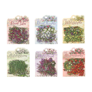 20 Adesivi per Confezione Serie 'Poems in Bloom' Adesivi per Journaling Impermeabili Accessori per Diario - Product Image 5