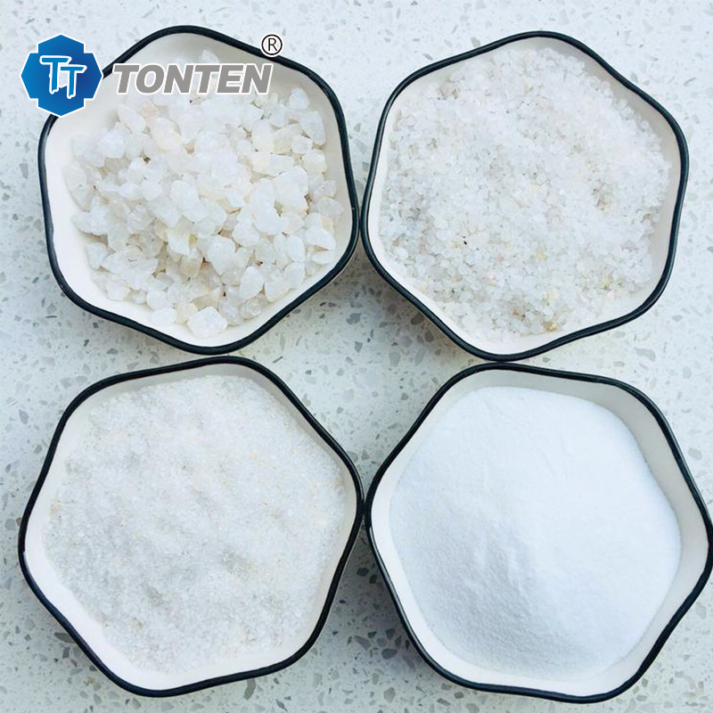 高純度石英砂99.99% 天然結晶透明石英砂バルク石英結晶砂