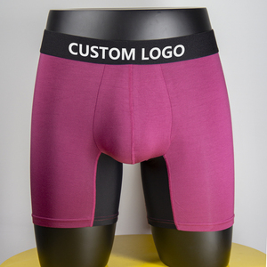 Ropa interior de bambú para hombre, calzoncillos y bóxer con logotipo personalizado, de la mejor calidad, de fábrica - Product Image 3