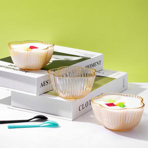 Tazones de Vidrio Vacíos de 250 ml para Helados, Frutas, Ensaladas y Dulces, Venta al por Mayor para Restaurantes - Product Image 1