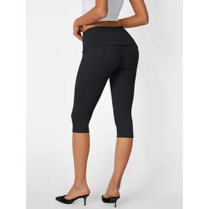 Mallas Capri Queen de cintura alta 2025 para mujer, pantalones de Yoga plegables para gimnasio, pantalones casuales de estiramiento, trajes atléticos Ummer X XX 5 - Product Image 5