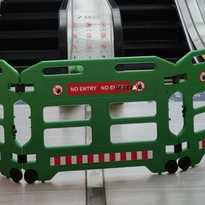 Hoge kwaliteit modulaire plastic verkeersbeveiligingsbarrière te koop - Product Image 4