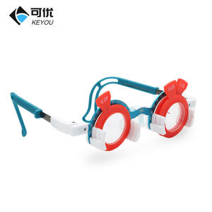 Montura de Prueba para Gafas Keyou, Redonda, Semi-Sin Montura, Lentes Reemplazables, Unisex para Adultos, Optoscopio 3052 - Product Image 1