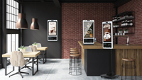 Kiosque de paiement en libre-Service, écran tactile, Terminal sans surveillance, support mural, kiosque de paiement Atm