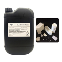 Photopolymère rigide standard de la résine 355nm rigide universelle pour la résine photopolymérisable par lumière blanche d'usage universel d'imprimante de SLA 3D