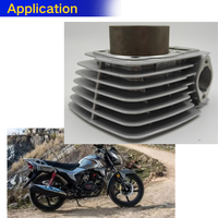 Nouveau bloc-cylindres en aluminium refroidi par air CB150 144cc, alésage 61mm pour moto et tricycle Zongshen Lifan 150cc