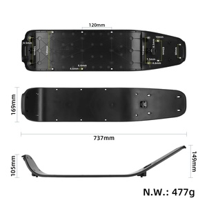 แผ่นปิดโครง Mi 6 ของแท้สำหรับสกู๊ตเตอร์ไฟฟ้า Mi 6 วัสดุ ABS ฝาครอบป้องกันส่วนประกอบภายใน - Product Image 2