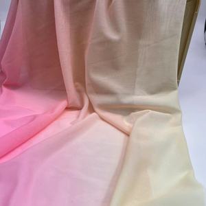 ผ้าสแปนเด็กซ์พิมพ์ลายตาข่ายดิจิทัลแบบไล่เฉดสีดีไซน์คำสำหรับฤดูร้อนสินค้ามาใหม่ - Product Image 3