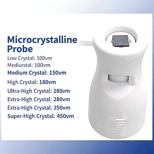 Pièce de rechange pour appareil d'introduction de <span class=keywords><strong>collagène</strong></span> microcristallin V50 : Tube en cristal haute performance et capuchon pour salon de beauté - Product Image 5