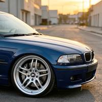 Jantes Bku forgées 5x120 pour BMW E46 M3 E36 E38 E39 E34, 17 18 19 pouces, jantes profondes, lèvres brossées, jantes en alliage
