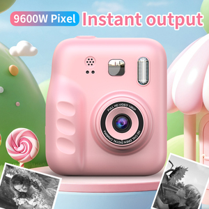Nouvel appareil photo numérique pour enfants avec impression instantanée, capteur CMOS, écran IPS 2 pouces, Full HD, prise en charge de la carte TF, cadeau adorable - Product Image 4