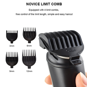 Eléctrica 5 en 1 hombres <span class=keywords><strong>Kit</strong></span> de aseo con Trimmer profesional sin cortar el pelo para <span class=keywords><strong>Barba</strong></span> cabeza cuerpo Y la cara - Product Image 3