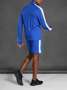 Verano de 2021 de logotipo personalizado de dos piezas pantalones cortos color sólido hombres pantalones cortos conjunto unisex twin sets - Product Image 2