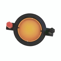 Unité de haut-parleur à dôme en titane de 44,4 mm avec connecteur de phase haute température pour systèmes audio