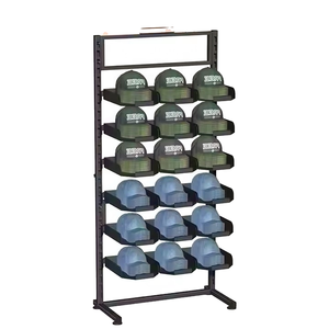 Exhibidor Comercial Moderno para Sombreros de Béisbol, Vaqueros, Camioneros, Dandy, Sombreros de Cubo, Deportivos, de Golf y Ropa - Product Image 2