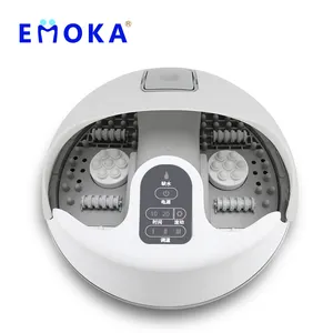 Ems Voetmassager Kneden Shiatsu Therapie Voetmassageapparaat Groothandel 2024 De Nieuwste Verwarming Shiatsu Stoomspa Voetmassageapparaat 450W