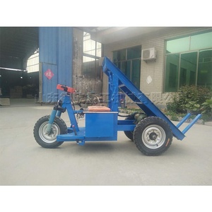 Small Flat Brick Three Wheeled Truck Construction Transport Climbing Ability Flatbed Type Brick <b>Puller</b> Hand Operated Du - Product Image 1