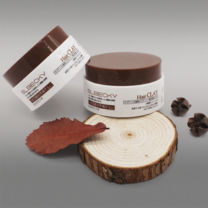 Ingrédients naturels à base de plantes en gros, argile coiffante pour cheveux, cire mate pour hommes, gel coiffant, argile coiffante pour cheveux à tenue forte - Product Image 1