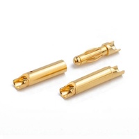 Connecteur Amass 40A Bullet 4mm, Fiche Banane Plaquée Or pour Pièces et Accessoires RC Mâle/Femelle, Batterie, ESC, Hélicoptère, Bateau, Quadricoptère