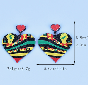 Pendientes Decorativos de Diseño Nuevo para Mujer, de Alta Calidad, al por Mayor, para el Festival de <span class=keywords><strong>Junio</strong></span>, para Celebraciones y Días Festivos - Product Image 1
