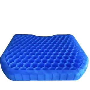 Mùa hè sức sống Gel hộp câu cá Silicone đệm thông gió mát mẻ xe đệm bàn câu cá phụ kiện ghế đệm thoáng khí